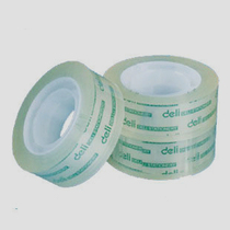 Del 30061 stationery tape 1 8cm transparent tape small strip stationery glue glass glue hand tape