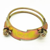 Strong steel wire throat hoop Tiger clamp Rubber pipe clamp Reinforced hoop threaded pipe clamp Ye Lei throat hoop factory
