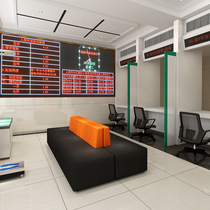 Creative Office Reception Zone Double-sided Sofa Personality Early Education Training Institution Leisure Combination