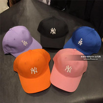 (MLB) South Korea 19 new black standard small flag NY Yankees EXO same basic hat casual baseball cap CP15