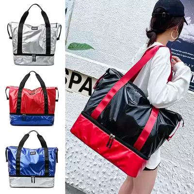 Flagship travel bag Large capacity men's and women's lightweight storage bag Simple portable travel short-distance portable bag luggage bag