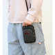 ການຂົນສົ່ງຟຣີ canvas waist bag Korean style men's hanging bag women's vertical multi-functional belt mobile phone bag men's mini bundy bag