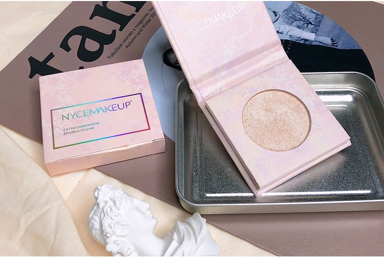 NyceMakeup đá cẩm thạch có độ bóng cao, bóng mờ tạo khối và highlight