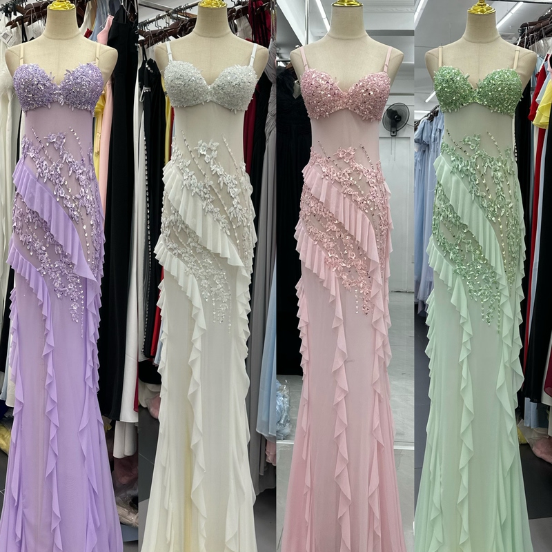 Super Revealing, Sexy Evening Dress for Nightclubs, Bars, Ktv, Car Models, Runway Shows, Performances, and Foot Massages