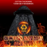 Зима утолщено длинное военное пальто мужское армейское пальто.