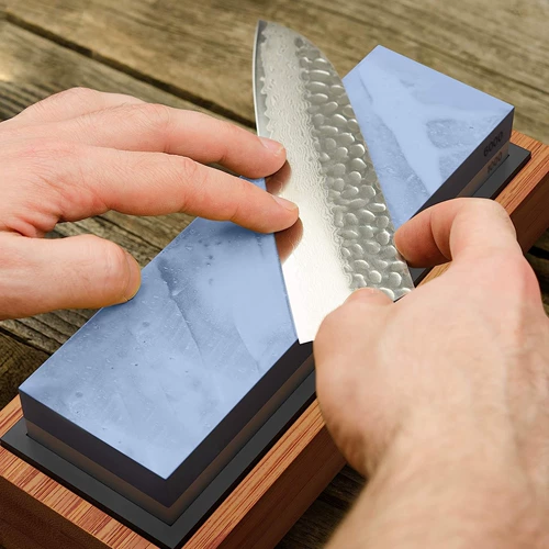 Новая модель 1000/6000 сетчатого шлифовального ножа Shijia Super Fine Double -Shed Special Professional Professional Professional Stone Blade