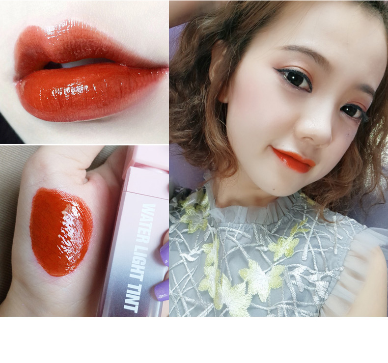 Gao Yan giá trị son môi trái tim sinh viên dễ thương mô hình sinh viên giá cả phải chăng giữ ẩm lâu dài môi son bóng son bóng son bóng nhuộm môi sinh viên lỏng 	son bóng nhũ	