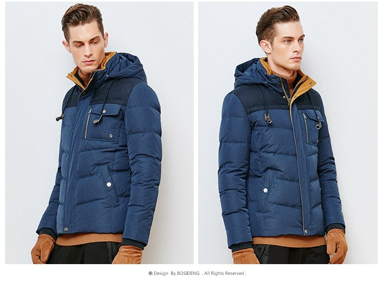 Blouson homme BOSIDENG    en Polyester - Ref 3122718 Image 18