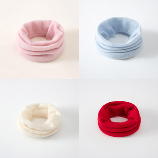 Consiini-100% Cashmere Winter Scarf for Kidsren and Adults, Boys and Girls, Baby Warm Pullover Neck Scarf