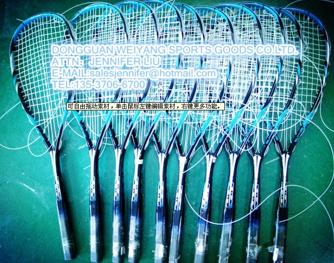 Factory price squash racket is exported as the main OEM factory