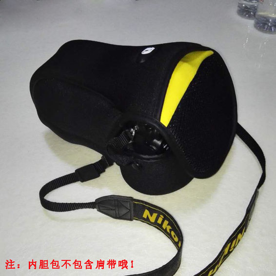 SLR Sleeve Đối với Nikon D7200 D90 D610 D5500 D800 tam giác bọc mềm - Phụ kiện máy ảnh kỹ thuật số túi fujifilm