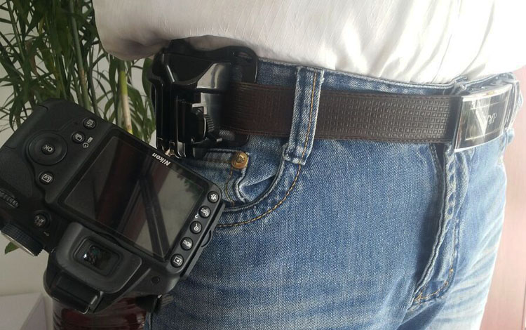 máy ảnh nhanh tay súng SLR treo khóa nhanh chóng treo micro-camera chụp ảnh eo vành đai khóa treo tay Snapshot Phổ - Phụ kiện máy ảnh DSLR / đơn chân nhện máy ảnh