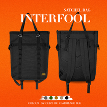 INTERFOOL original brand trend water repellent men and women computer student dual-use shoulder portable messenger bag