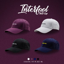 INTERFOOL original tide brand baseball CAP visor Street long-eave hat male and female couple style cap