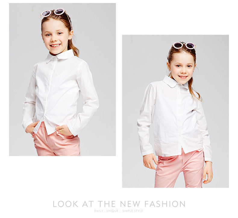 Chemise fille à manche longue - Ref 2085951 Image 22