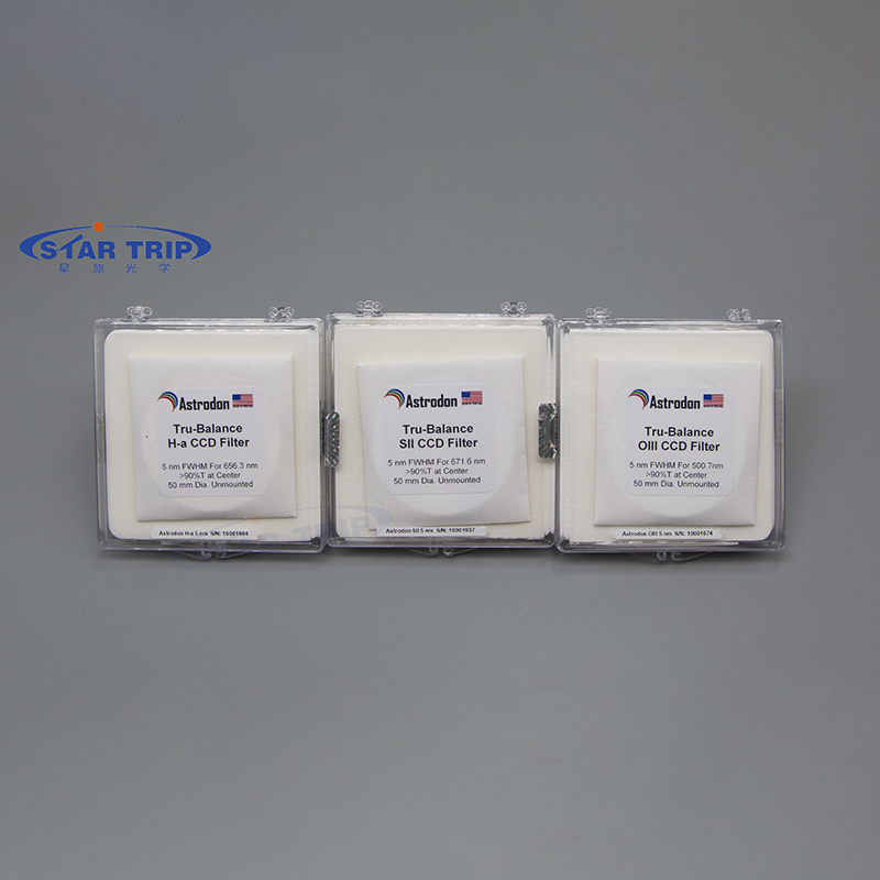 Astrodon 50mm 5nm ha Sll Olll narrowband 3 slices of suit Astronomical Photography Filter spot