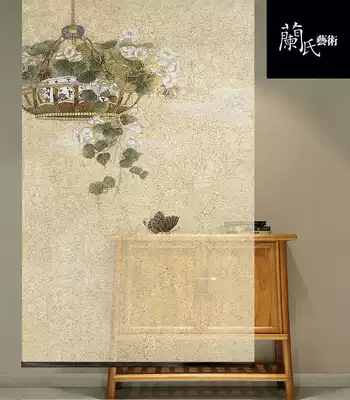 Popular YEESA heterochromatic fashion semi-transparent soft screen soft partition soft hanging curtain roller curtain hanging screen 450 golden gray