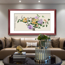 Ancient Wu woman red 4 silk Su embroidery finished product hanging painting handmade living room embroidery painting wall Chinese style decoration painting Wei Ziyao Huang