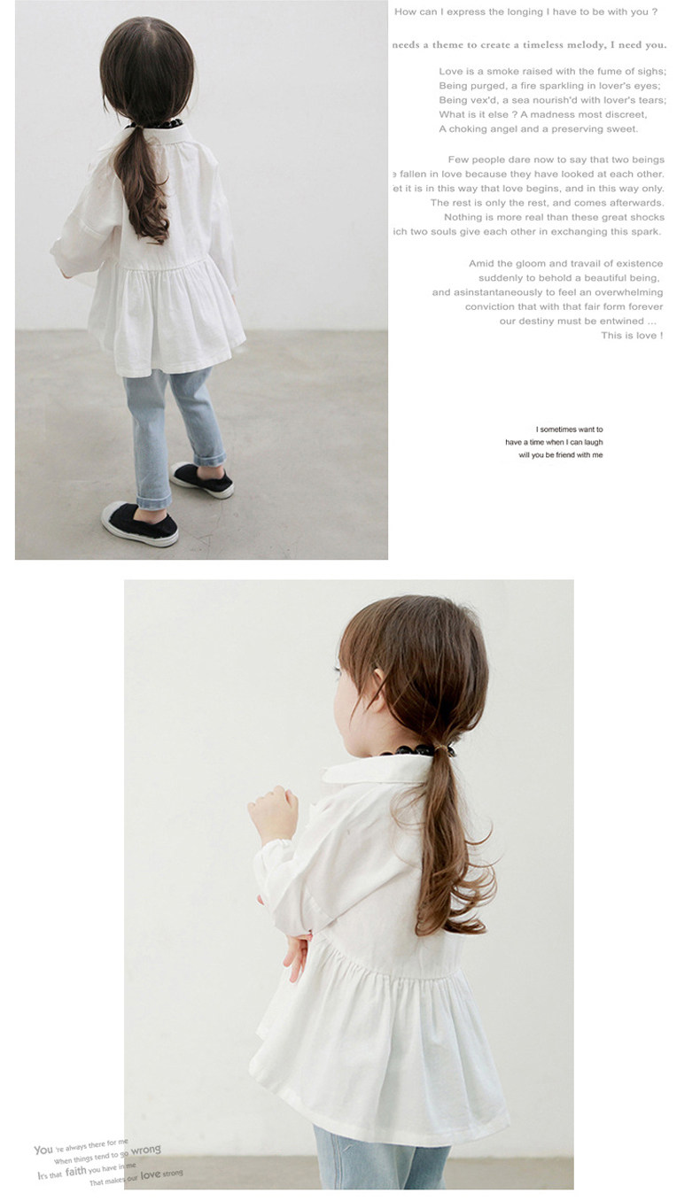 Chemise fille à manche longue - Ref 2087451 Image 15