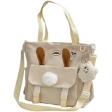 Милый кролик, японская сумка через плечо, вместительная и большая сумка на одно плечо для школьников