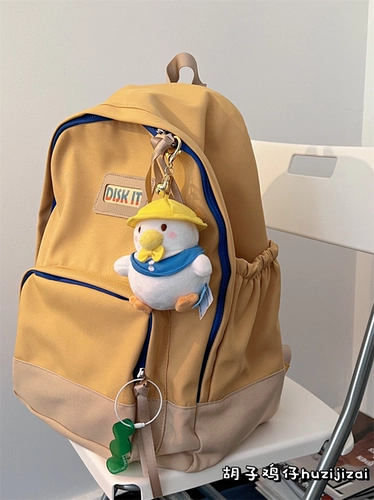 Брендовый японский ретро дизайнерский школьный рюкзак, вместительная и большая сумка через плечо, тренд сезона, в корейском стиле