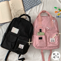 ins Japanese Harajuku girl backpack Forest retro campus school bag Korean version ulzzang high school student backpack