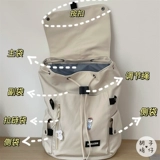 Вместительная и большая брендовая японская сумка через плечо, школьный рюкзак, в японском стиле, в корейском стиле