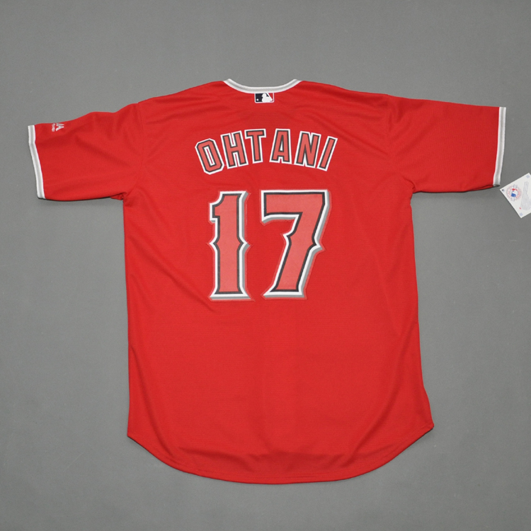 Người hâm mộ bóng chày MLB người Mỹ Thiên thần Los Angeles Thiên thần Los Angeles số 17 Ohtani Otani Xiangping - Thể thao sau quần áo nỉ nam adidas
