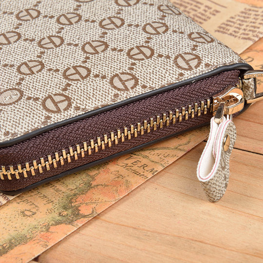 Authentische Woodpecker Herren-Geldbörse, lange Damen-Geldbörse mit Reißverschluss, koreanische Geldbörse, Clutch-Handtasche, Handytasche