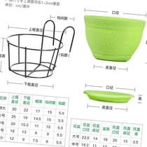 -art plant flower pot wall hanging frame multi-meat shelf