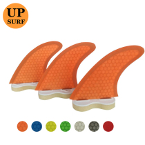 UPSURF Surf Double Tabs Tail rudder surfboard fin Honeycomb fin surfboard Glass fiber accessories