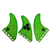 UPSURF Surfing Fin large honeycomb Fins Surfboard Accessories glass fiber surfboard tail rudder single tap