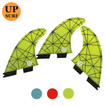 UPSURF surf tail fin surfboard fin Double Tabs 2 glass fiber honeycomb tail rudder