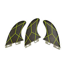 UPSURF glass fiber tail rudder surfboard fin fish fin accessories Double Tabs 2 surfboard tailfin