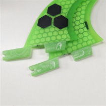 UPSURF glass fiber tail rudder GL tailfin surfboard fin professional surfboard shark fin Double Tabs 2