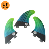 UPSURF fin surfboard fin carbon fiber tail rudder surfboard tail fin Double Tabs glass fiber tail fin