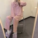Розовый лонгслив