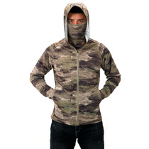 Chief Camouflage Ninja Tactical T-shirt Outdoor Sports Running Quick Dry Breathable Ultra Light Long Sleeve Hoodie Men