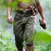 Chief Outdoor camouflak Seven Pants Mens Summer Military Memes for Tactical Training Casual Shorts Multi-Pocket Workwear Pants