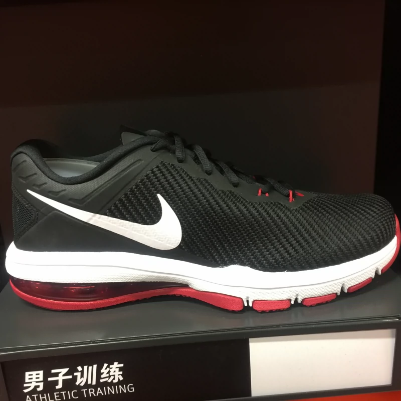 Giải phóng mặt bằng đặc biệt Giày chạy bộ Nike Air max giày thể thao nam có đệm chống mòn thoáng khí 869633-006 - Giày chạy bộ