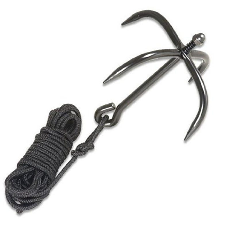 Ninja Ninja Fly Tiger Paw Lifesaving Climbing Claw Large Flying Claw Outdoor Climbing Hook Large folding hook 10 m rope-Taobao