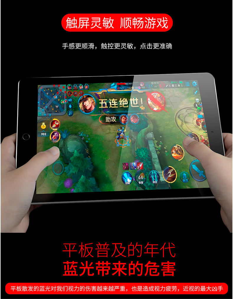 ipad phim air2 phim thép mini4 tấm táo Mini2 2018 2017 New pro9.7 xanh iPad2 3 4 máy tính air1 màng bảo vệ bằng chứng iPad5 6 a1893 - Phụ kiện máy tính bảng bao da ipad pro