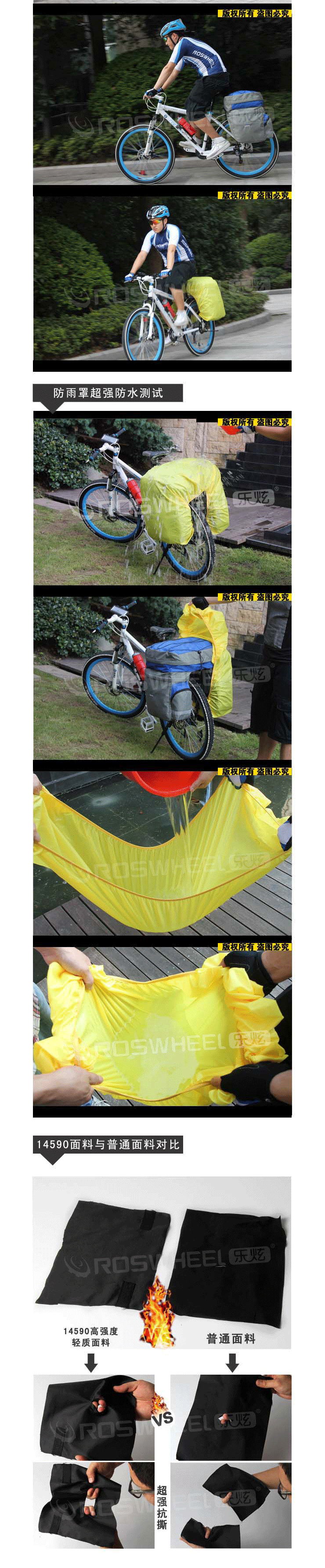 Sacoche pour vélo ROSWHEEL - Ref 2215994 Image 9