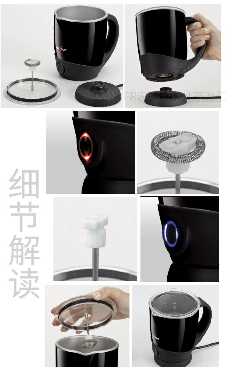 Cà phê Lily Ý EP-2163 nhập khẩu từ máy sữa tự động Ý Máy pha cà phê nóng và lạnh dùng trong gia đình - Máy pha cà phê máy pha ca phê
