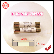 The fuse F 3A H500V 7006563 189020 6 3x32mm fuse tube fusible core