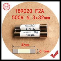 The fuse F 2A H500V 189020 7006563 6 3x 32mm ceramic fuse fusible core