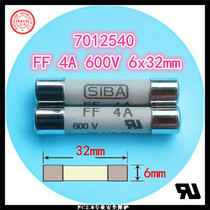 Fuse 7012540 FF 4A AC 600V 6 3x32mm ceramic fuse tube fuse core