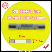 Fuse Tube FF 630mA 700V 6 3x32mm 7012540 METER MELT CORE