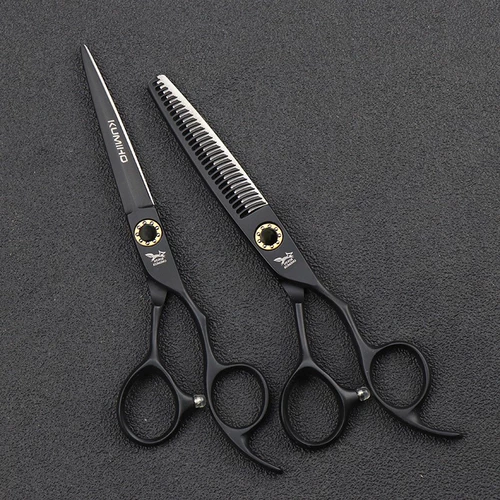 九尾狐 Ножницы для парикмахерских и парикмахерские.