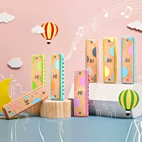 Hape Музыкальная губная гармошка, музыкальные инструменты, орган для школьников и студентов, деревянная игрушка, подходит для начинающих